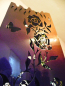 Preview: Lackierte Feuersäule "Rose" mit Deckel Deckosäule Stehlampe Preview: Lackierte Feuersäule "Rose" mit Deckel Deckosäule Stehlampe