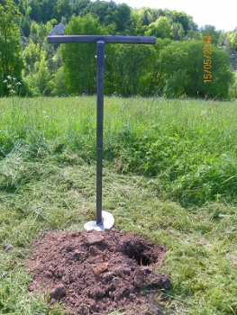 Pflanzbohrer Pfahlbohrer Handbohrer Erdbohrer Brunnen bau Erdlochbohrer