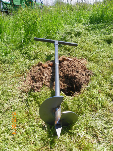 180 mm Pflanzbohrer Pfahlbohrer Handbohrer Erdbohrer Erdlochbohrer 180 mm Pflanzbohrer Pfahlbohrer Handbohrer Erdbohrer Erdlochbohrer