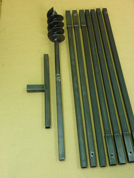 120 mm 8 m Erdbohrer Erdlochbohrer Brunnenbohrer Pfahlbohrer 120 mm 8 m Erdbohrer Erdlochbohrer Brunnenbohrer Pfahlbohrer