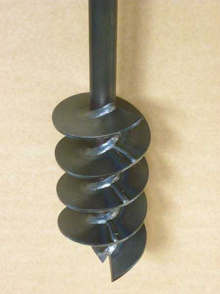 120 mm 4 m Erdbohrer Erdlochbohrer Brunnenbohrer Pfahlbohrer 120 mm 4 m Erdbohrer Erdlochbohrer Brunnenbohrer Pfahlbohrer