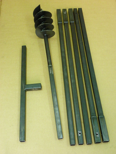 150 mm 6 Erdbohrer Erdlochbohrer Brunnenbohrer Pfahlbohrer 150 mm 6 Erdbohrer Erdlochbohrer Brunnenbohrer Pfahlbohrer