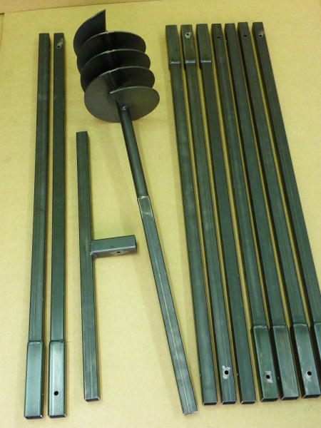 200 mm 10 m Erdbohrer Erdlochbohrer Brunnenbohrer Pfahlbohrer 200 mm 10 m Erdbohrer Erdlochbohrer Brunnenbohrer Pfahlbohrer