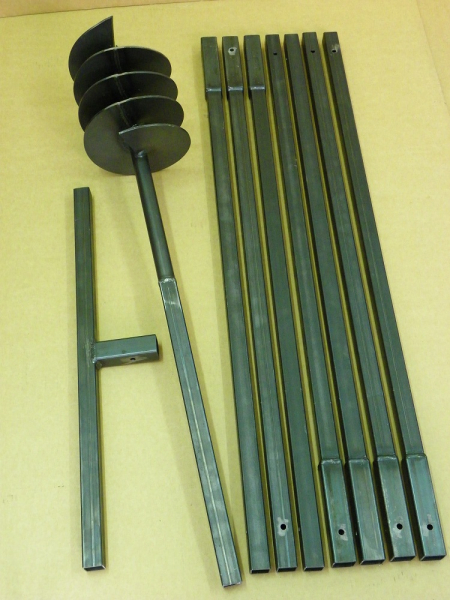 200 mm 8 m Erdbohrer Erdlochbohrer Brunnenbohrer Pfahlbohrer 200 mm 8 m Erdbohrer Erdlochbohrer Brunnenbohrer Pfahlbohrer